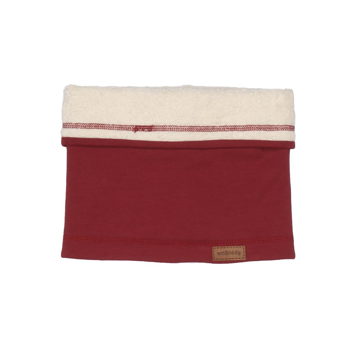 Fleece scarf made of cotton (organic)