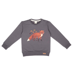 Organik pamuklu kazak sweatshirt