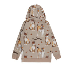 Sweat jacket made of cotton (organic)