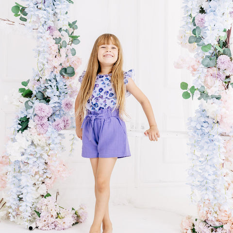 Royal Lavender-Shorts