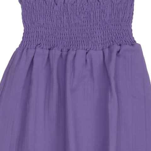 Royal Lavender-Strap Dress