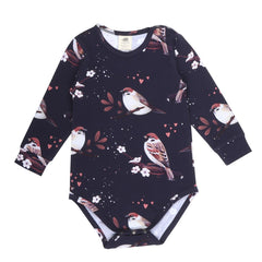 Long-sleeved body made of cotton (organic)