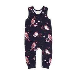 Sleeveless romper made of cotton (organic)