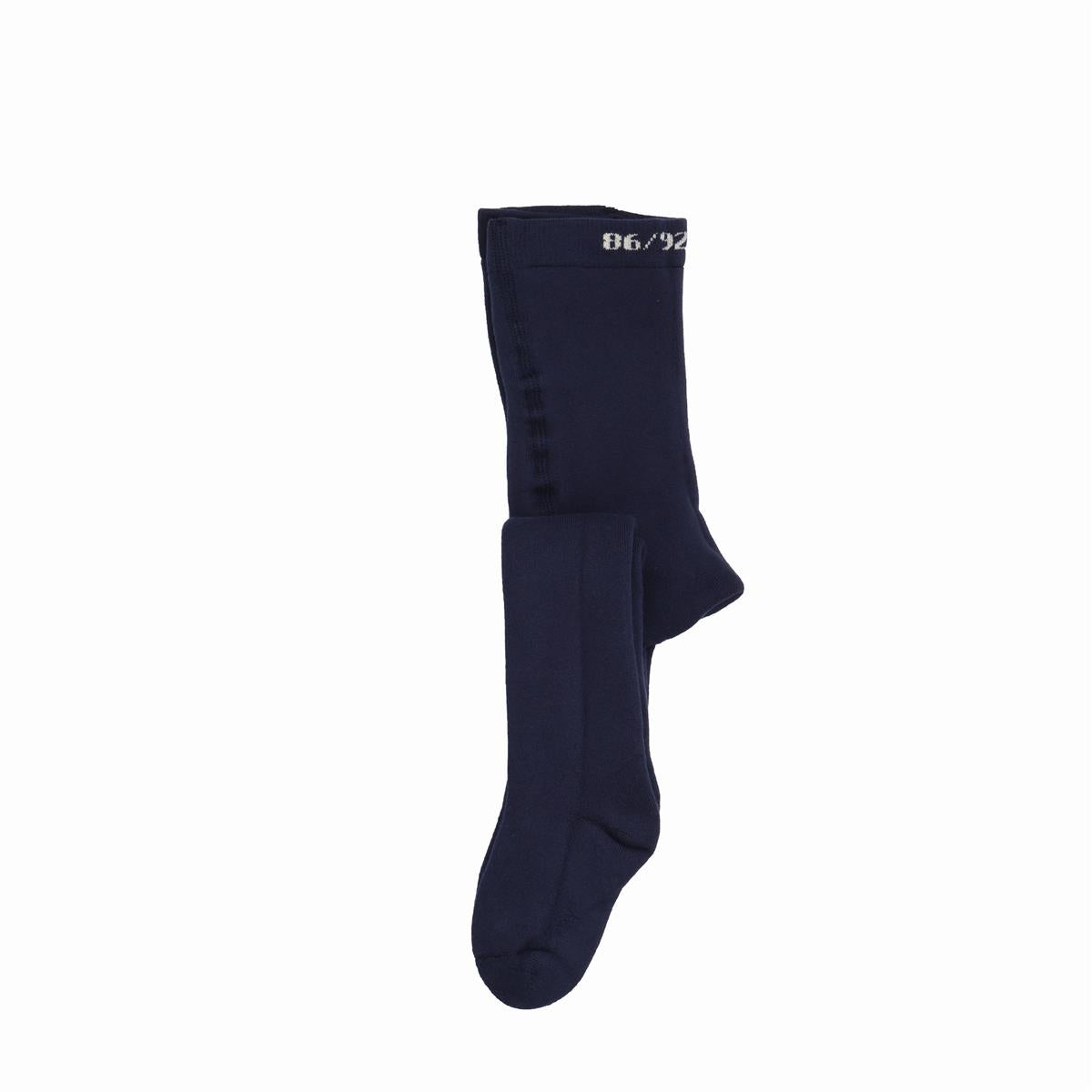 Collant in cotone biologico: collant per bambini sostenibili e comodi nel classico blu scuro