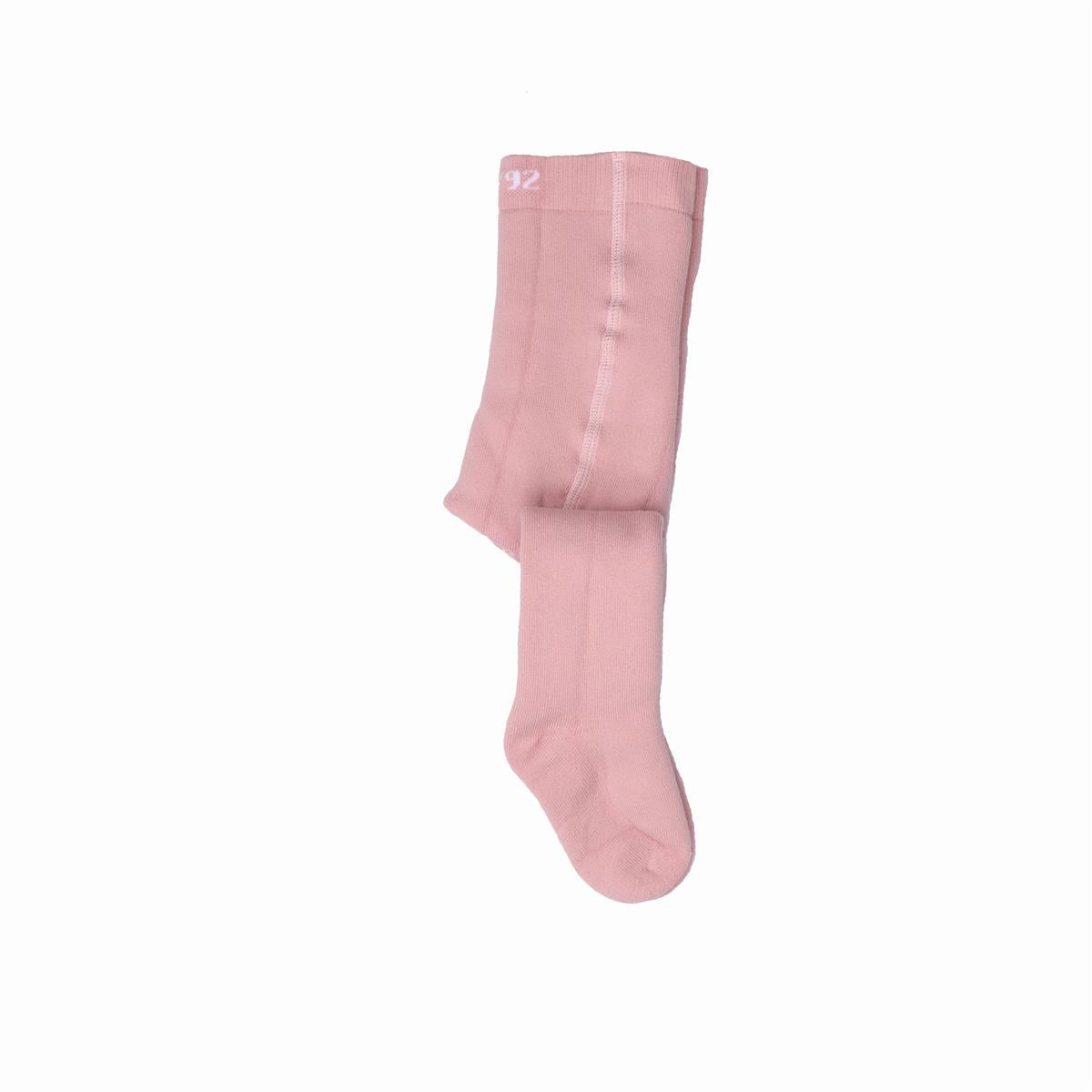 Terry cloth tights made of organic cotton - warming and skin-friendly children's tights in soft pink