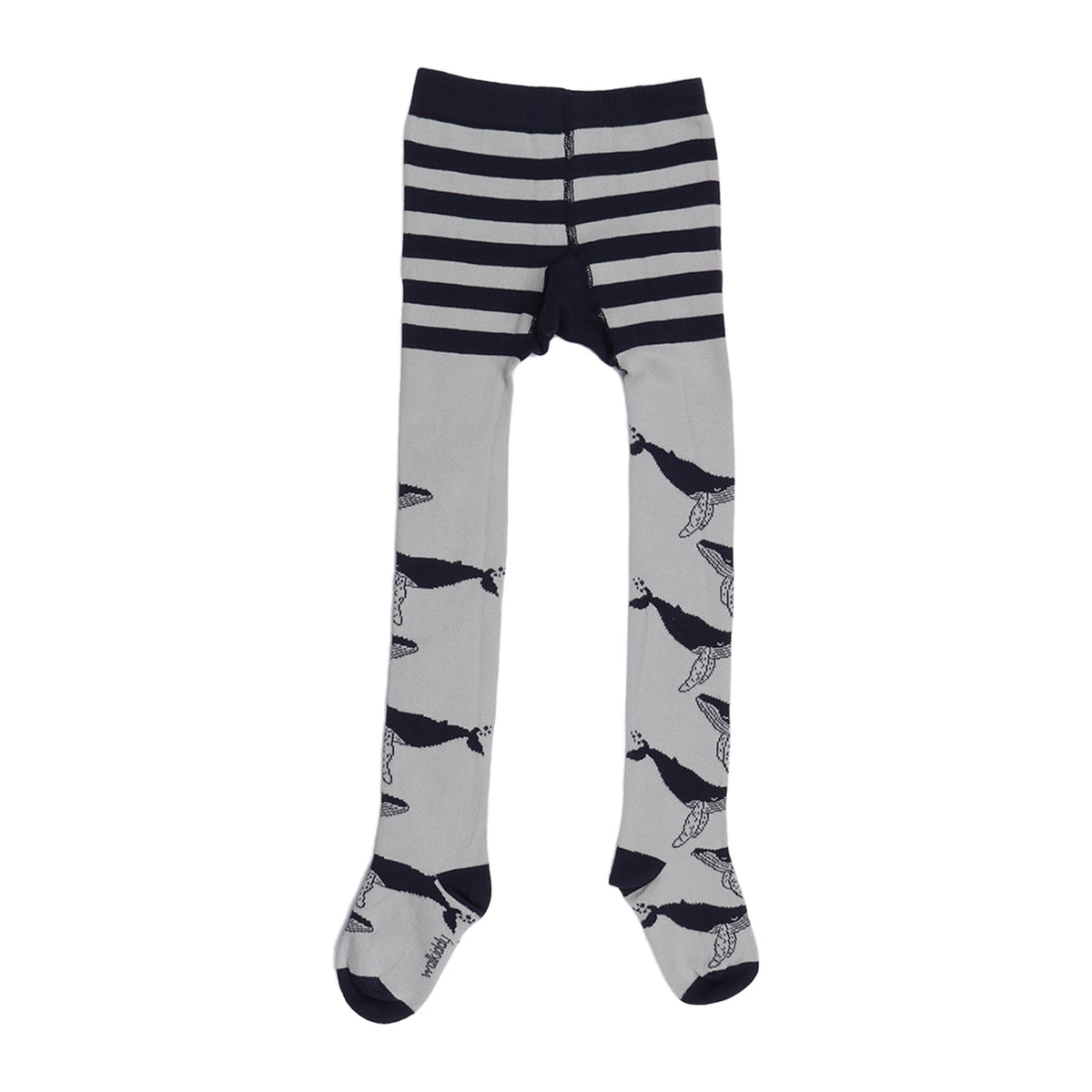 Children's tights made from 100% organic cotton - striped design for comfort and sustainability