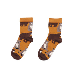 Chaussettes biologiques Baby Bears – Du coton douillet avec un amour de la nature