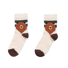 Chaussettes biologiques Baby Bears – Du coton douillet avec un amour de la nature