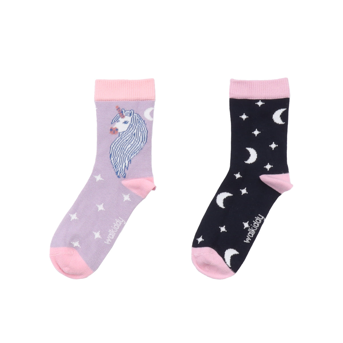 Calcetines Unicornland de algodón orgánico: comodidad mágica para los niños