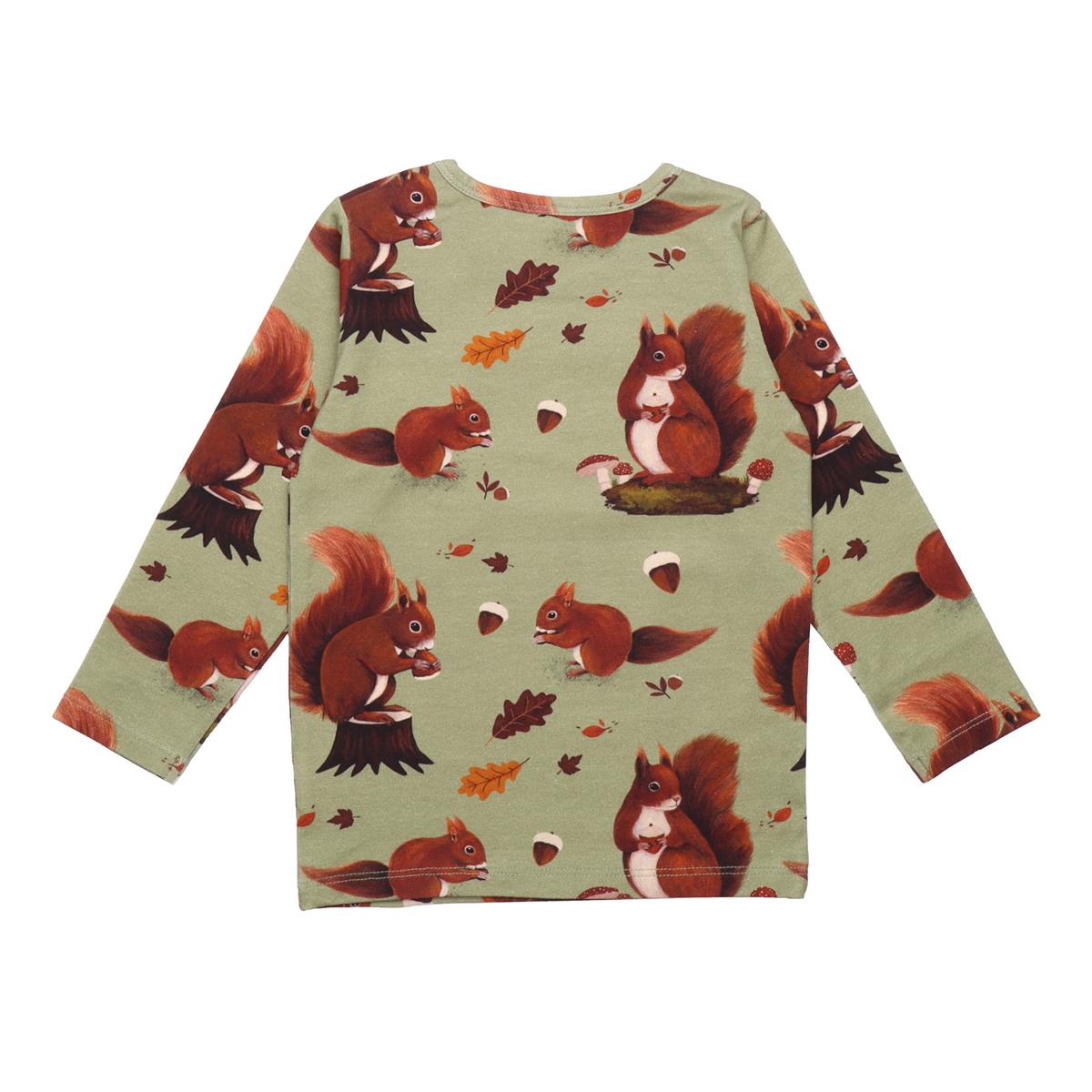 Langarm Shirt aus Baumwolle (Bio)