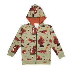 Sweat jacket made of cotton (organic)