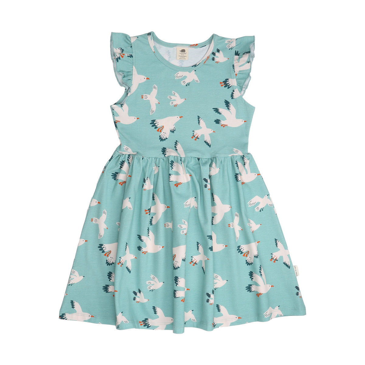 Seagulls-Ruffle Dress