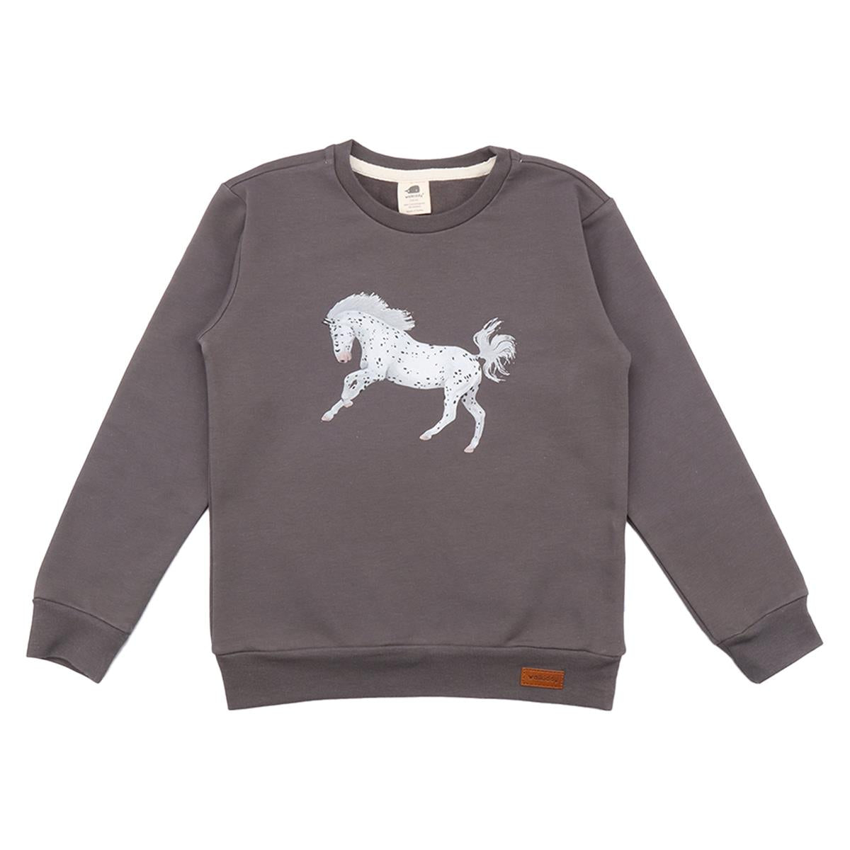 Pullover sweatshirt made of cotton (organic)