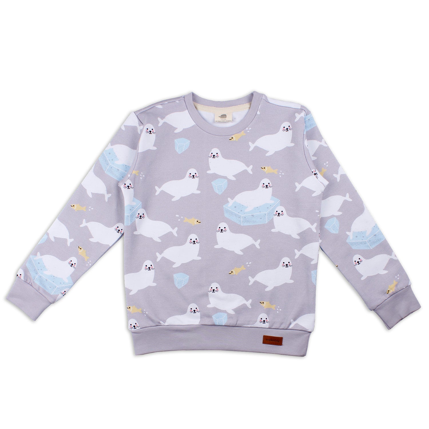 Pullover-Sweatshirt aus Baumwolle (Bio)