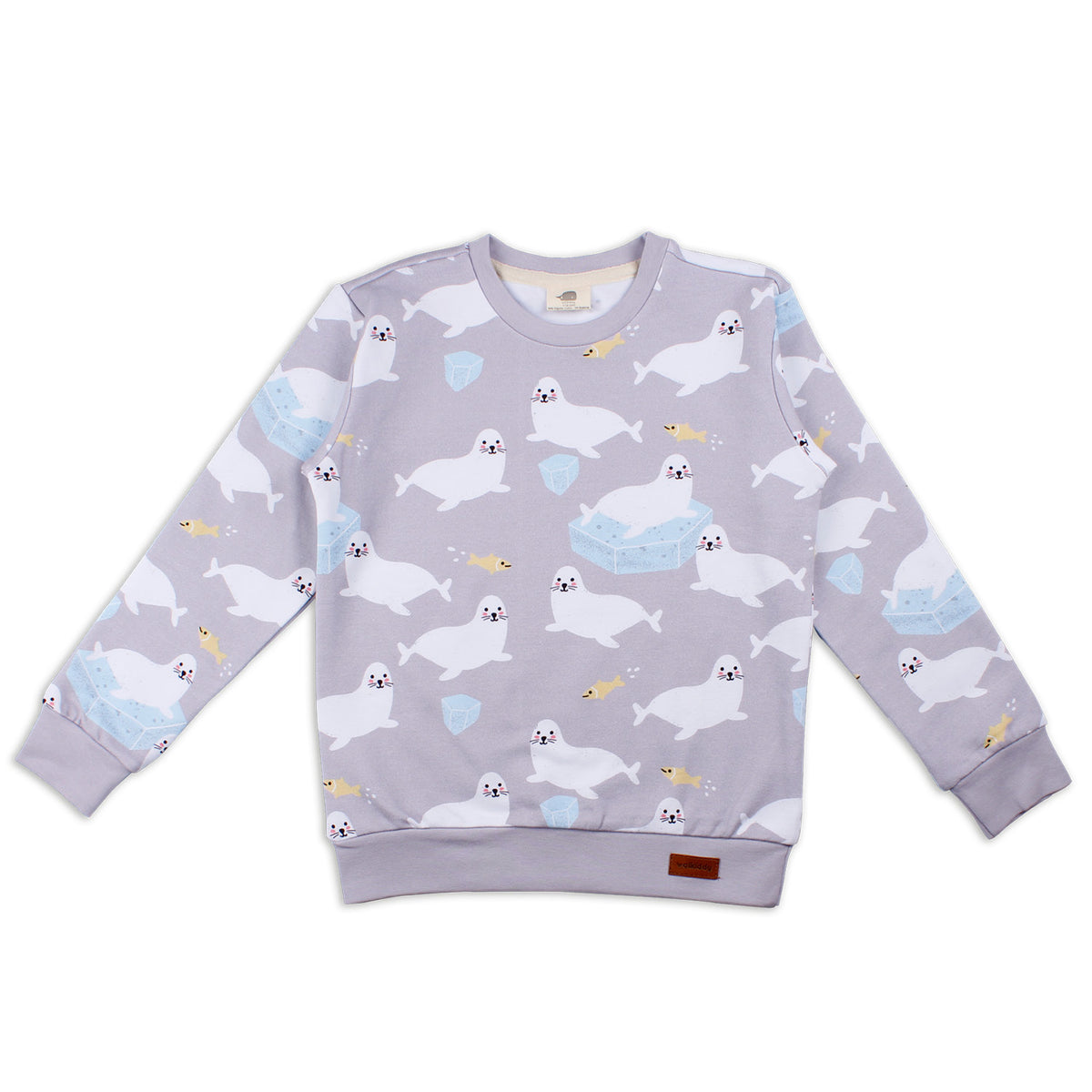 Pullover-Sweatshirt aus Baumwolle (Bio)