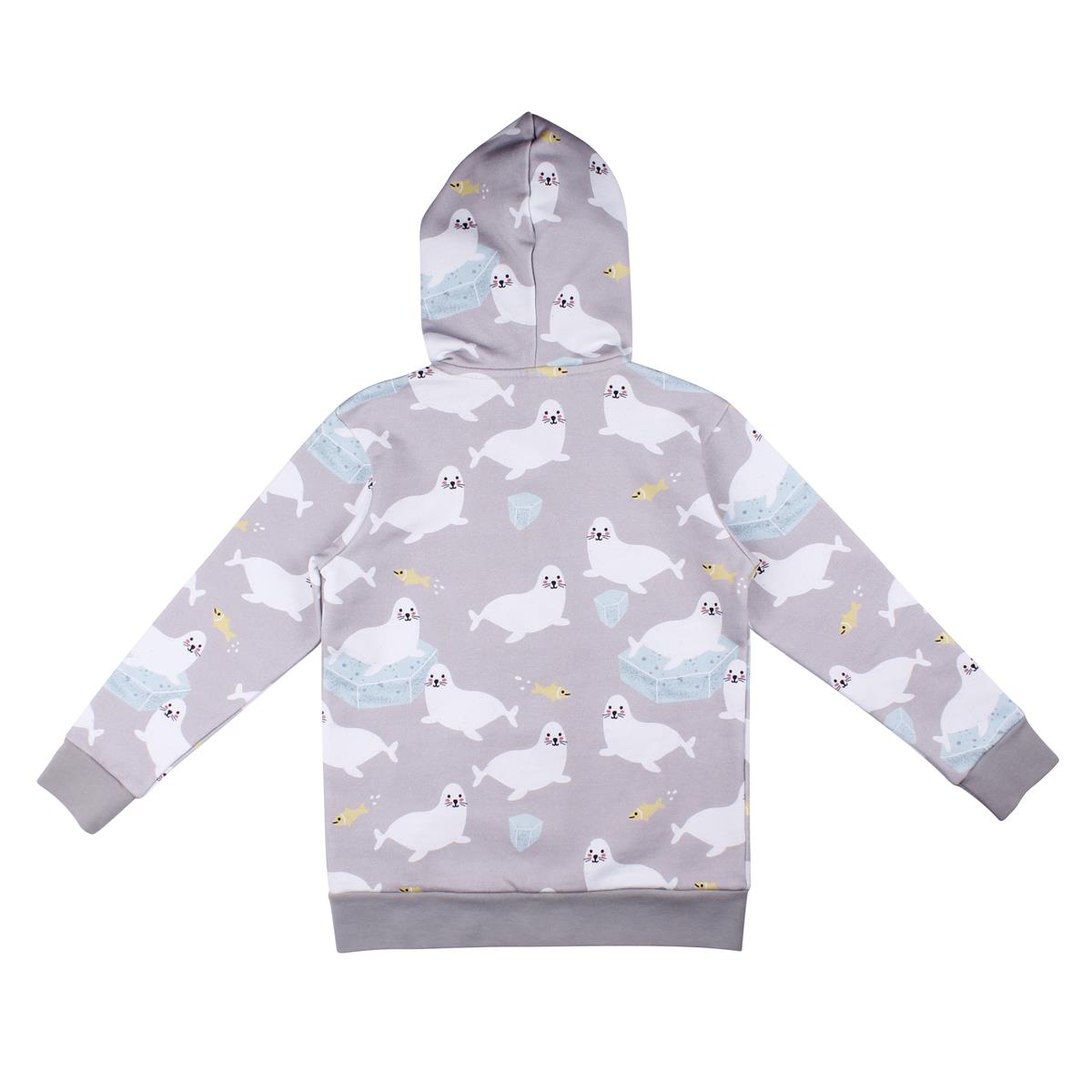 Sweat jacket made of cotton (organic)