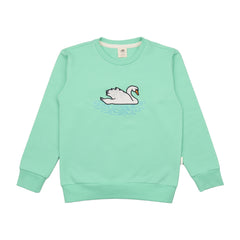İlkbaharda Kuğular Sweatshirt