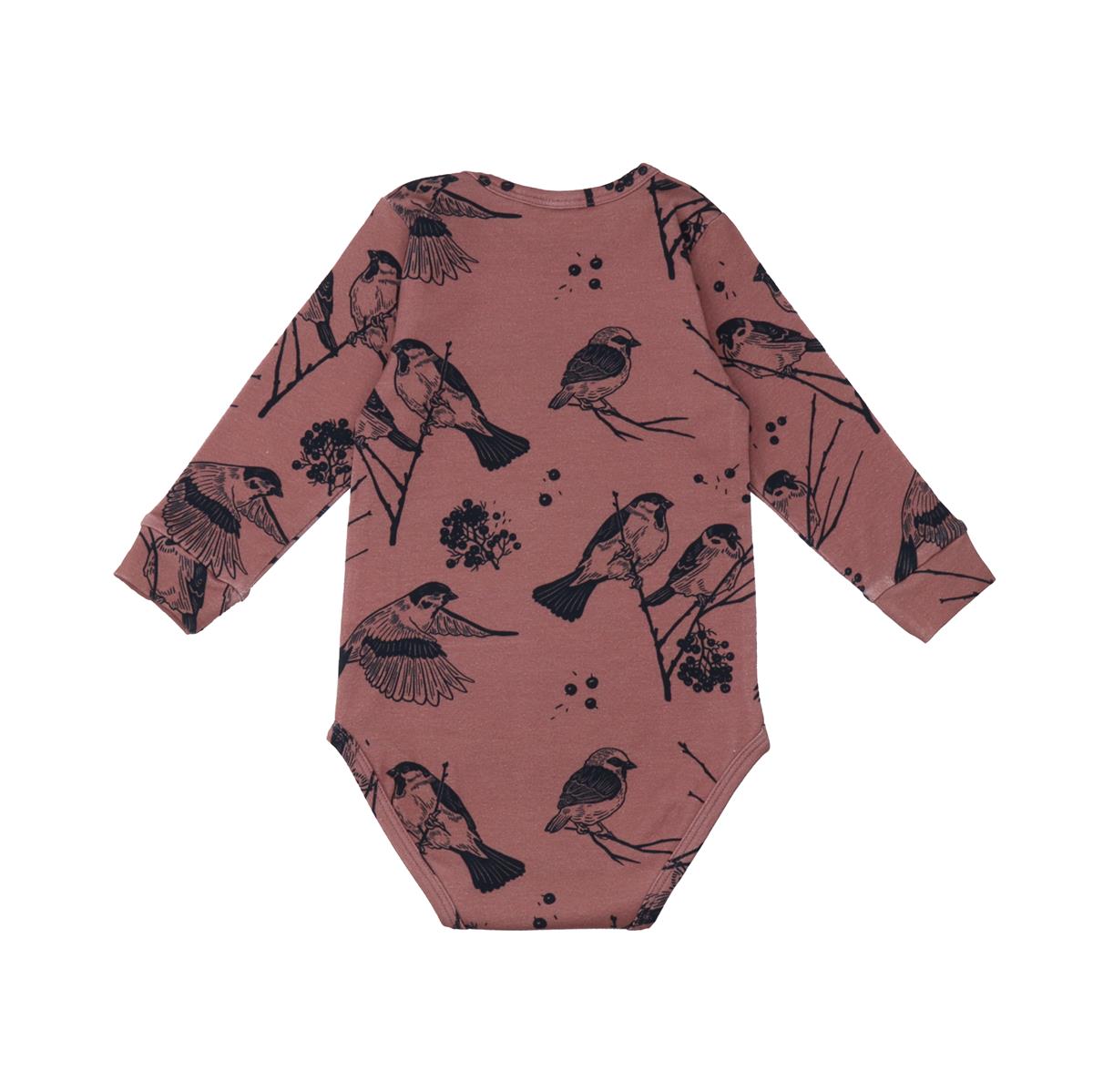 Long-sleeved body made of cotton (organic)