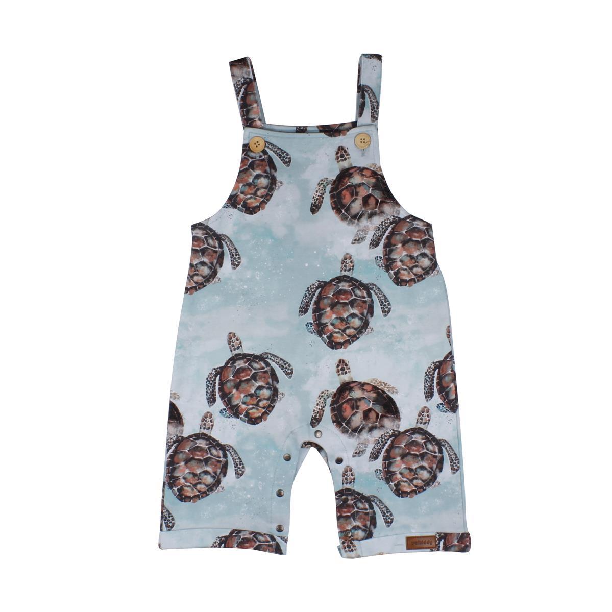 Sleeveless romper made of cotton (organic)