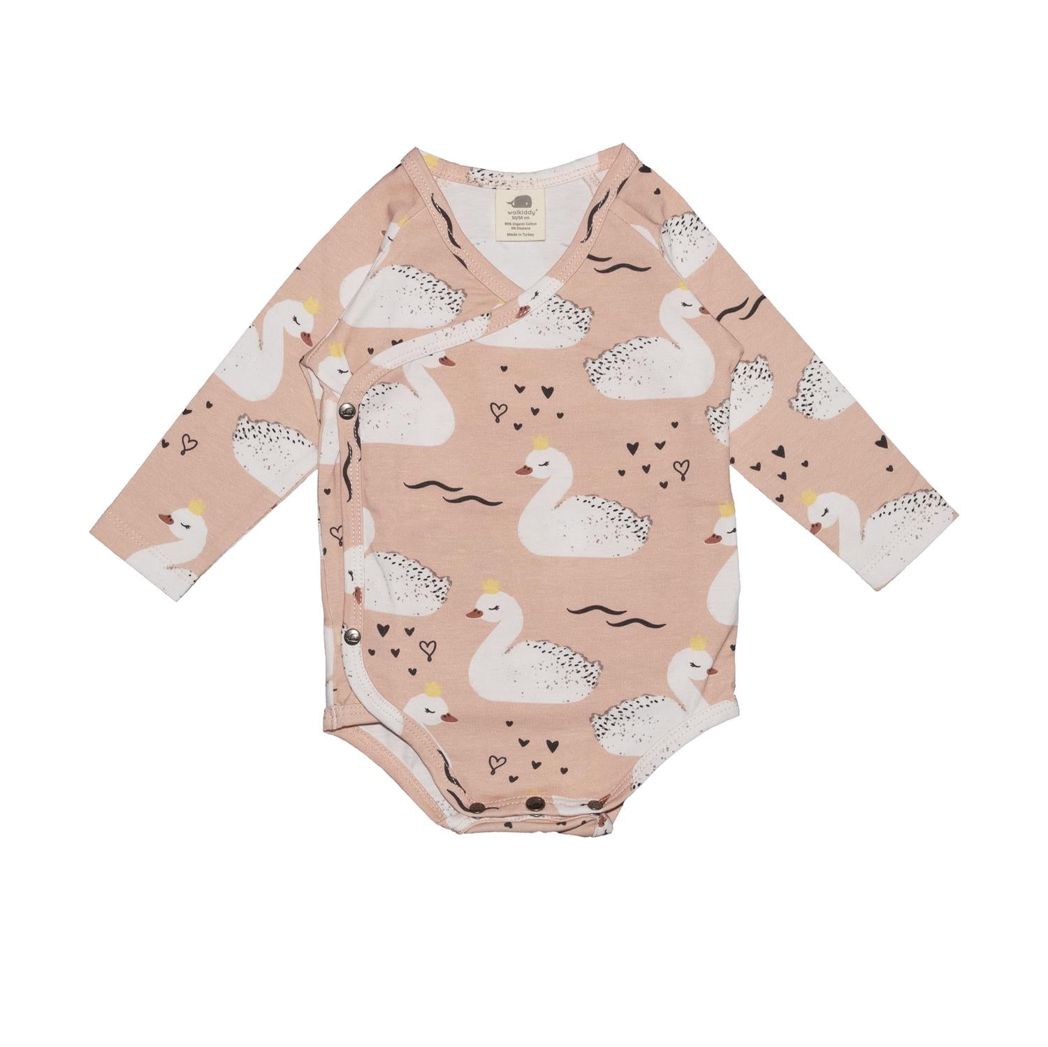 Wickelbody aus Baumwolle (Bio)