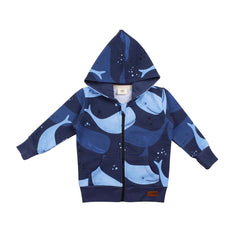 Sweat jacket made of cotton (organic)