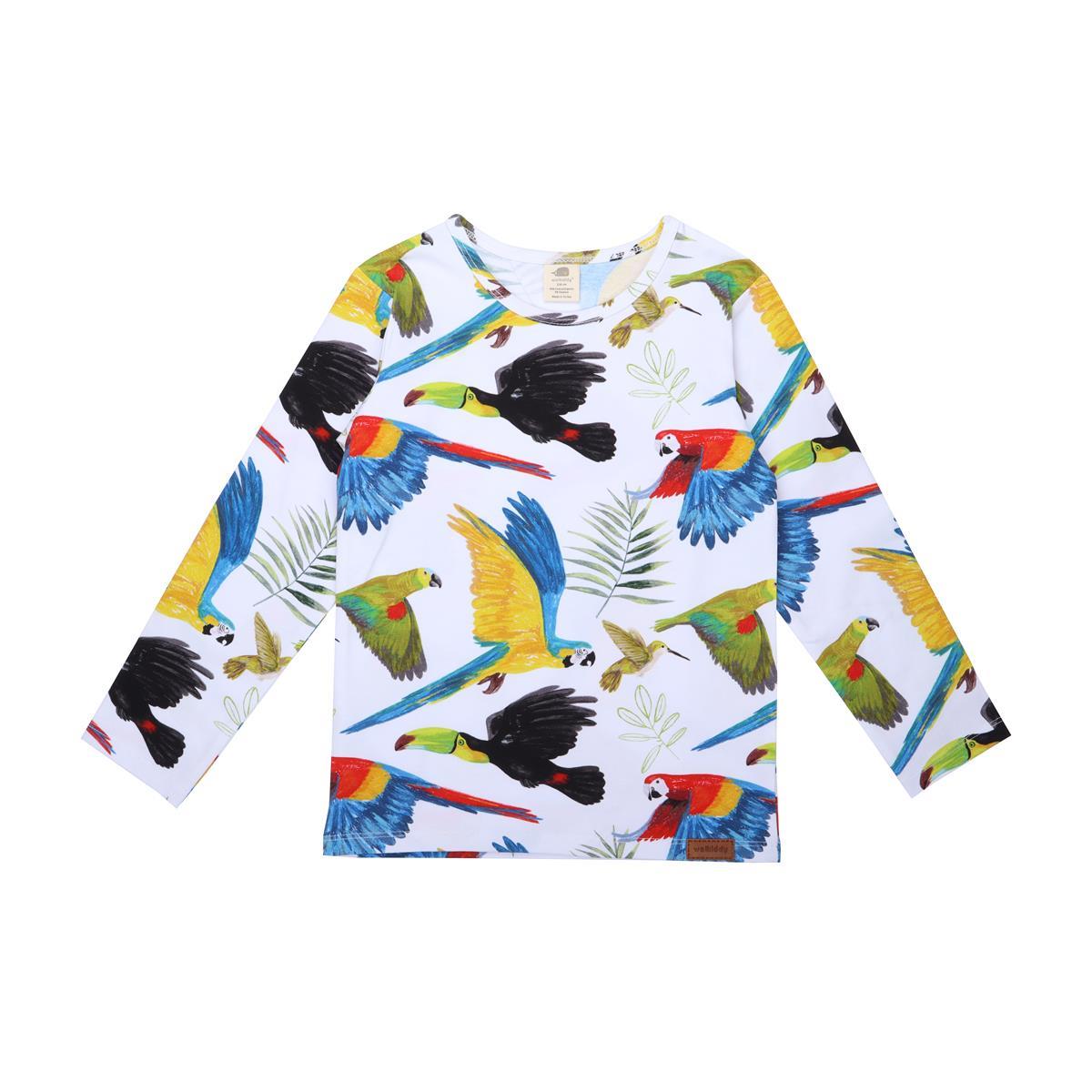 Chemise à manches longues en coton (biologique)