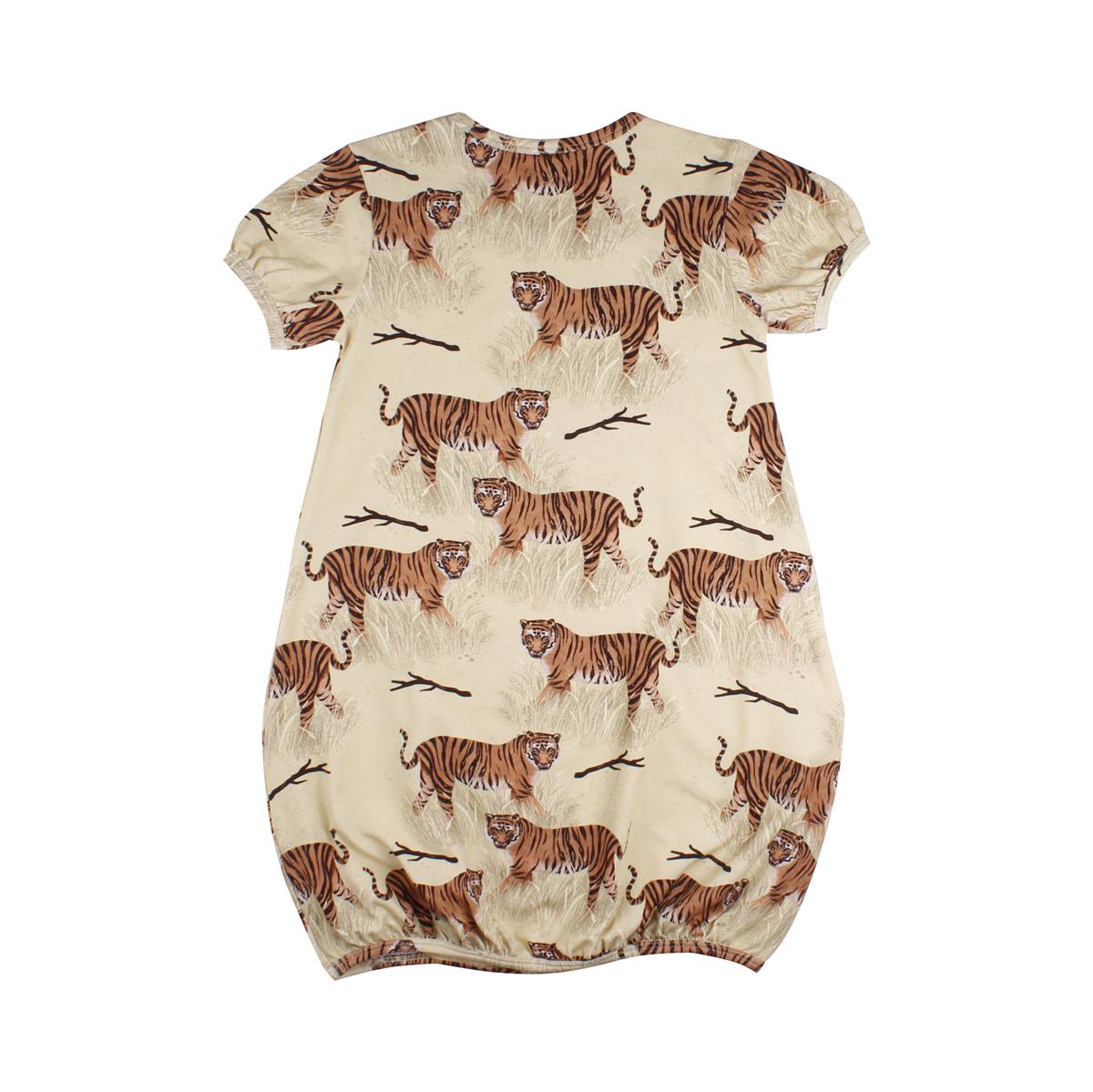 Short sleeve dress made of cotton (organic)