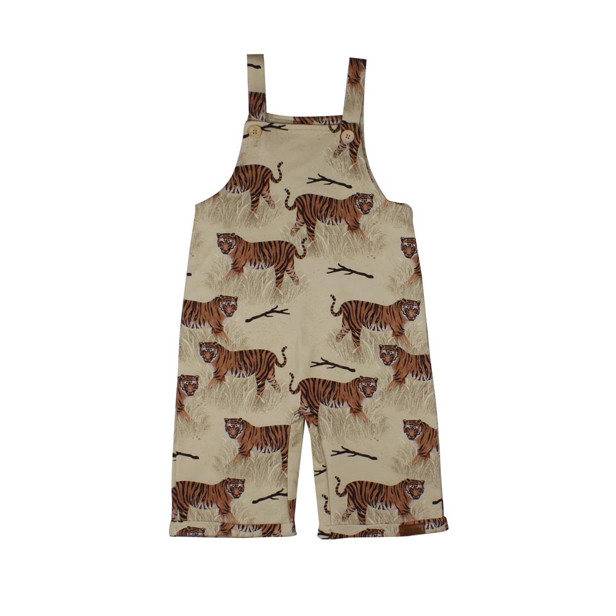 Sleeveless romper made of cotton (organic)