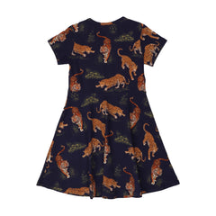 Tigers and Leopards-Flared Dress