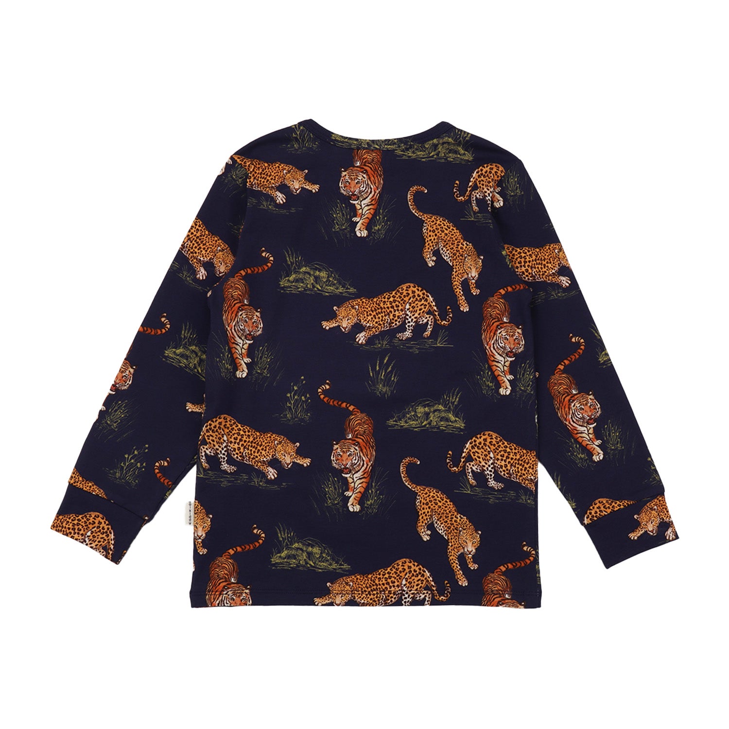 Tigers and Leopards Schlafanzug für Kinder – Walkiddy nachhaltige Kindermode aus Bio-Baumwolle