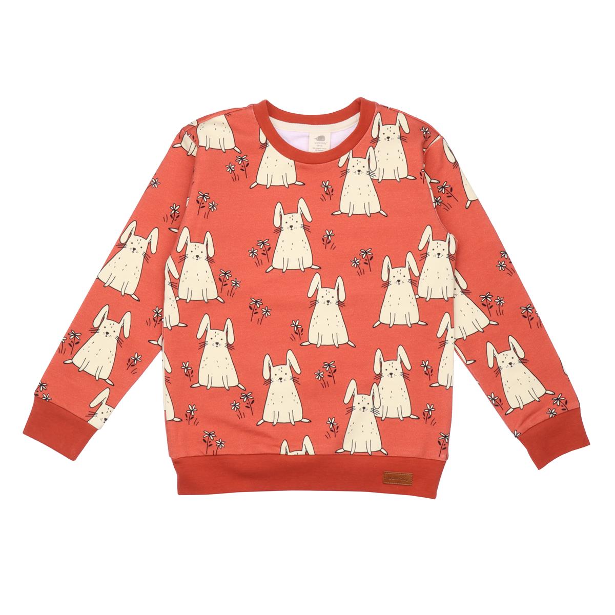Pullover sweatshirt gjord av bomull (ekologisk)