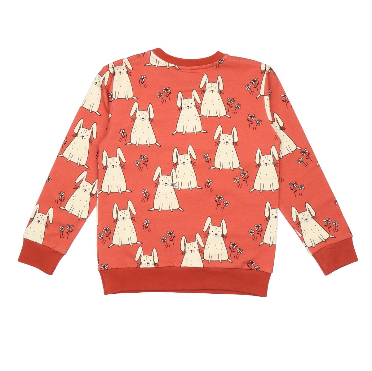Pullover sweatshirt made of cotton (organic)