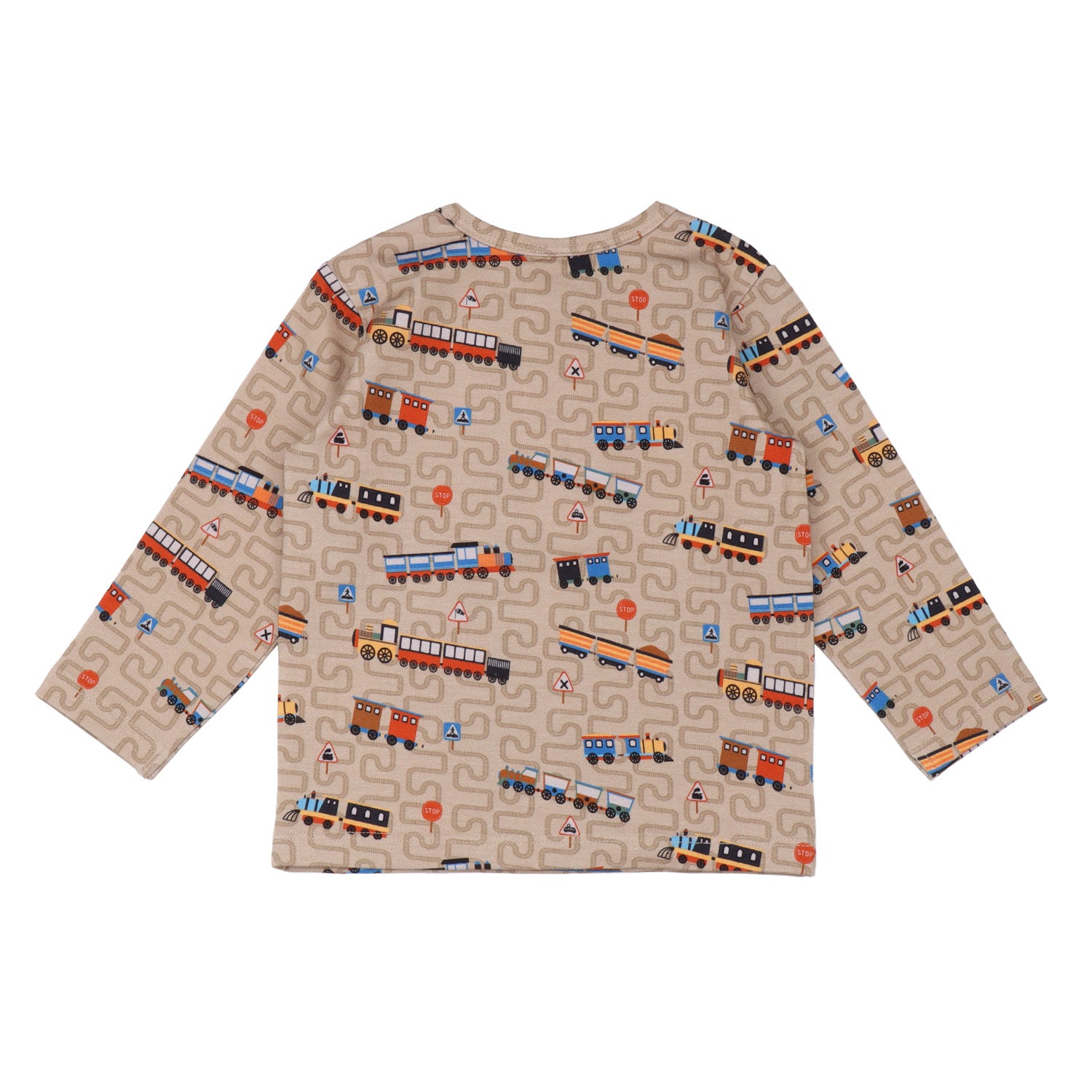 Camiseta de trenes diminutos