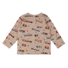 Camiseta de trenes diminutos