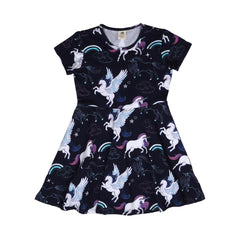 Unicornios y Pegasos - Vestido skater