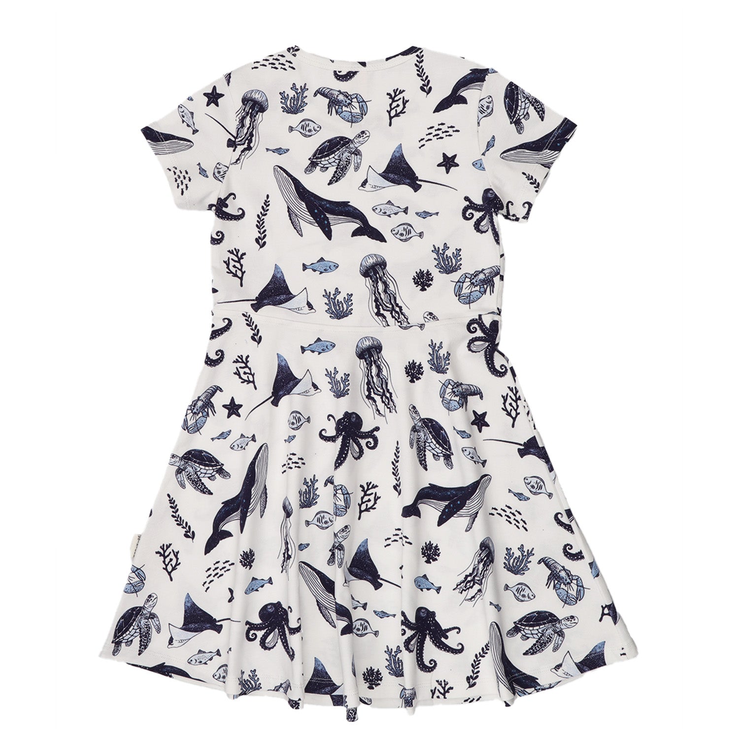 Underwater World-Flared Dress