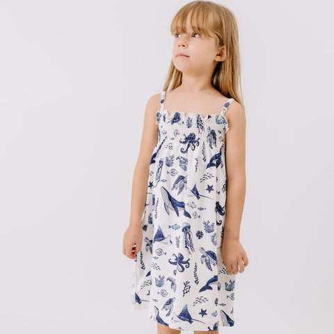 Underwater World-Sleeveless Dress