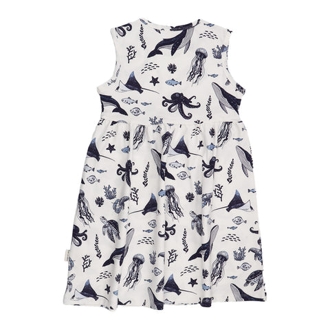 Underwater World-Sleeveless Dress