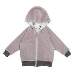 Sweat jacket made of cotton (organic)