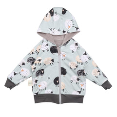 Sweat jacket made of cotton (organic)