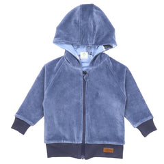 Sweat jacket made of cotton (organic)