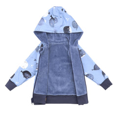 Sweat jacket made of cotton (organic)