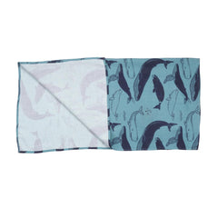 Muslin triangular scarf