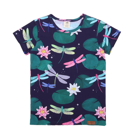 Colorful Dragonflies T-Shirt – Bio Kinderkleidung GOTS-zertifiziert | Walkiddy
