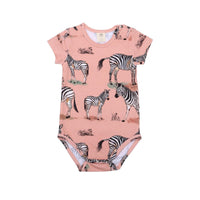 Kurzarm Body aus Baumwolle (Bio)