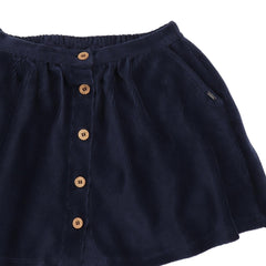 Cord Navy - Skirt