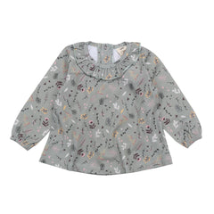 Tiny Flowers - Ruffle Blouse