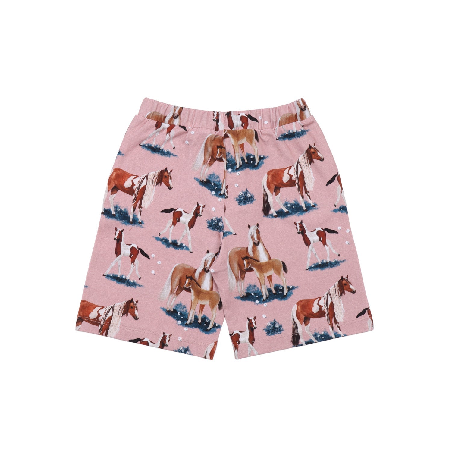 Kleine en grote paarden - korte broek