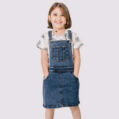 Kleid aus Jeans (baumwolle bio)