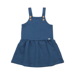 Navy - Pinafore Dress